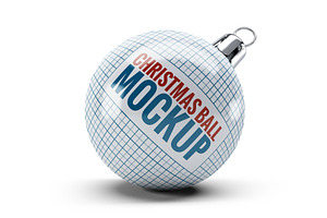 Christmas Ball Mock-up, a Product Mockup by Xtrahive