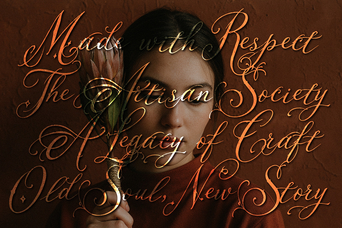 RemakBricka - Rustic Vintage Script, a Script Font by HypeWorksCo (Photo 13 of 16)