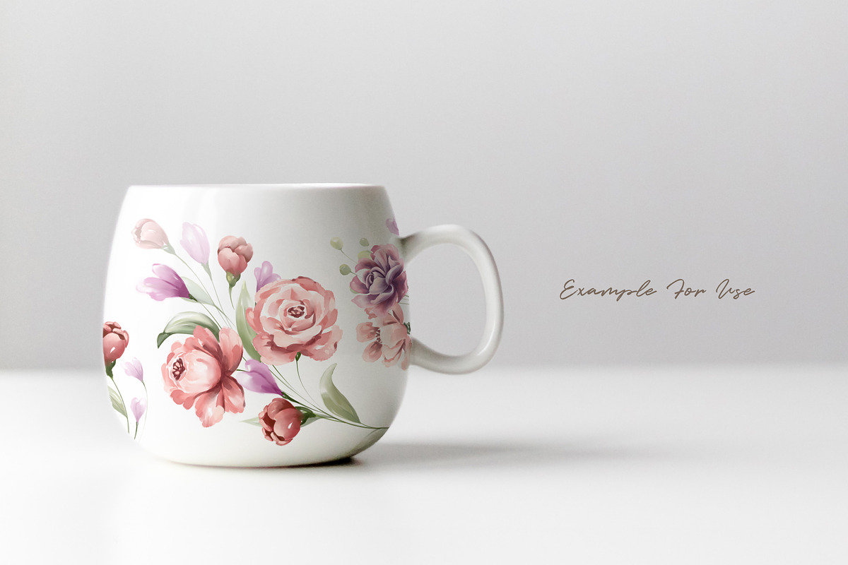 Colorful Florals with Alphabet set, an Object Graphic by Yorda Studio (Photo 14 of 15)