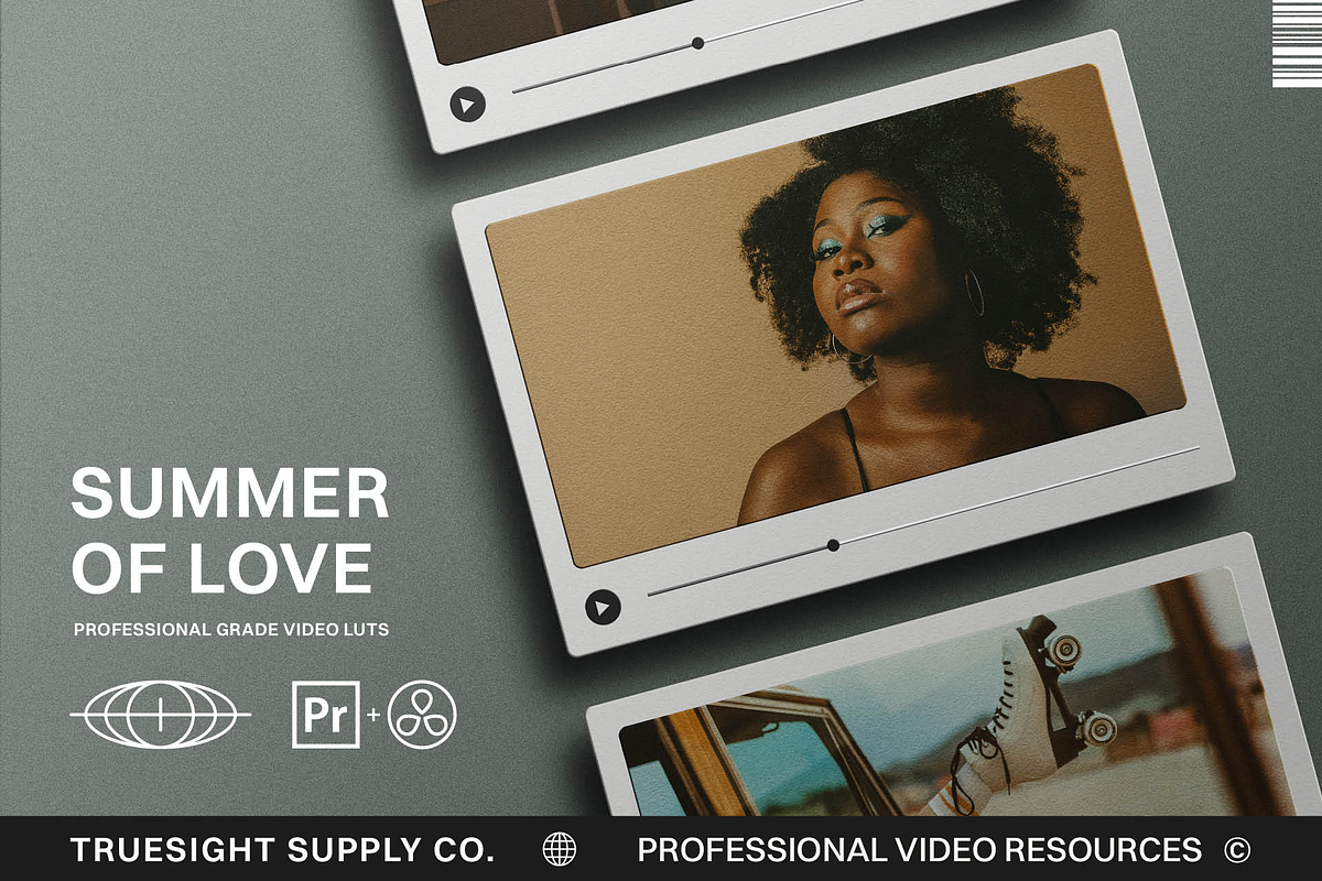 Summer Of Love - Matching Video LUTs, a Brushes & More by Truesight Supply Co. (Photo 1 of 7)