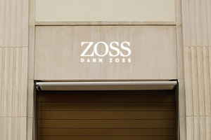 Logo Mockup Luxury Facade Sign