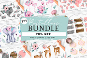 Bestsellers Graphics Bundle, an Animal Illustration by Tommy & Tilly Design (Thumbnail 1 of 21)