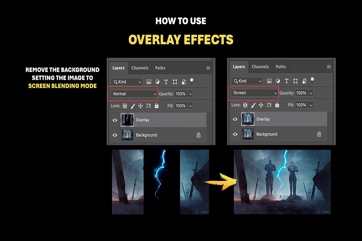 300+ Magic Spell Overlay Effects, an Object Graphic by Mikel Blazgad (Photo 10 of 11)