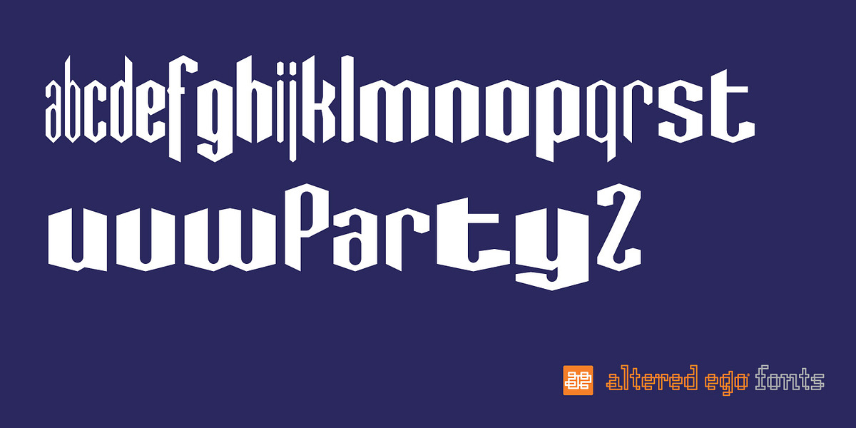 Greenbriar AE, a Blackletter Font by Altered Ego Fonts (Photo 4 of 4)