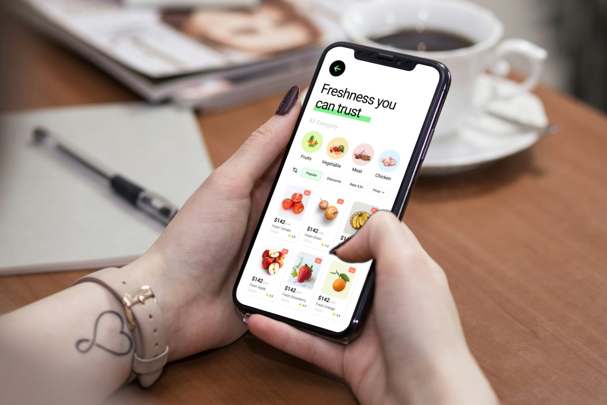 Online Grocery Mobile App UI preview 4
