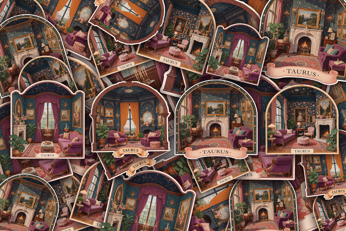 Astro Abode Zodiac Room Clipart, an Object Graphic by Jakayla Digital Co (Photo 27 of 30)