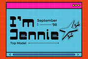 Great Paschal - Y2k Display Font, a Sans Serif Font by Sronstudio (Thumbnail 6 of 14)