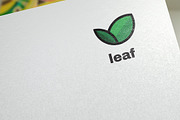 Leaf Logo Template, a Branding & Logo Template by Traint (Thumbnail 1 of 4)