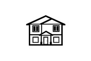 House Home Silhouette Vector Bundle, an Illustration by Amazin_art (Thumbnail 51 of 51)