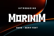 Morinim, a Sans Serif Font by lelevien (Thumbnail 3 of 4)