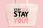 Retro Love Font, a Handwritten Font by KengGraphic (Thumbnail 6 of 8)