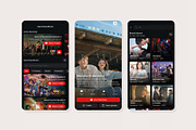 Cinemate - Movie Mobile App UI KIT, an UI Kit Template by Lumina_ui_ux202 (Thumbnail 5 of 7)