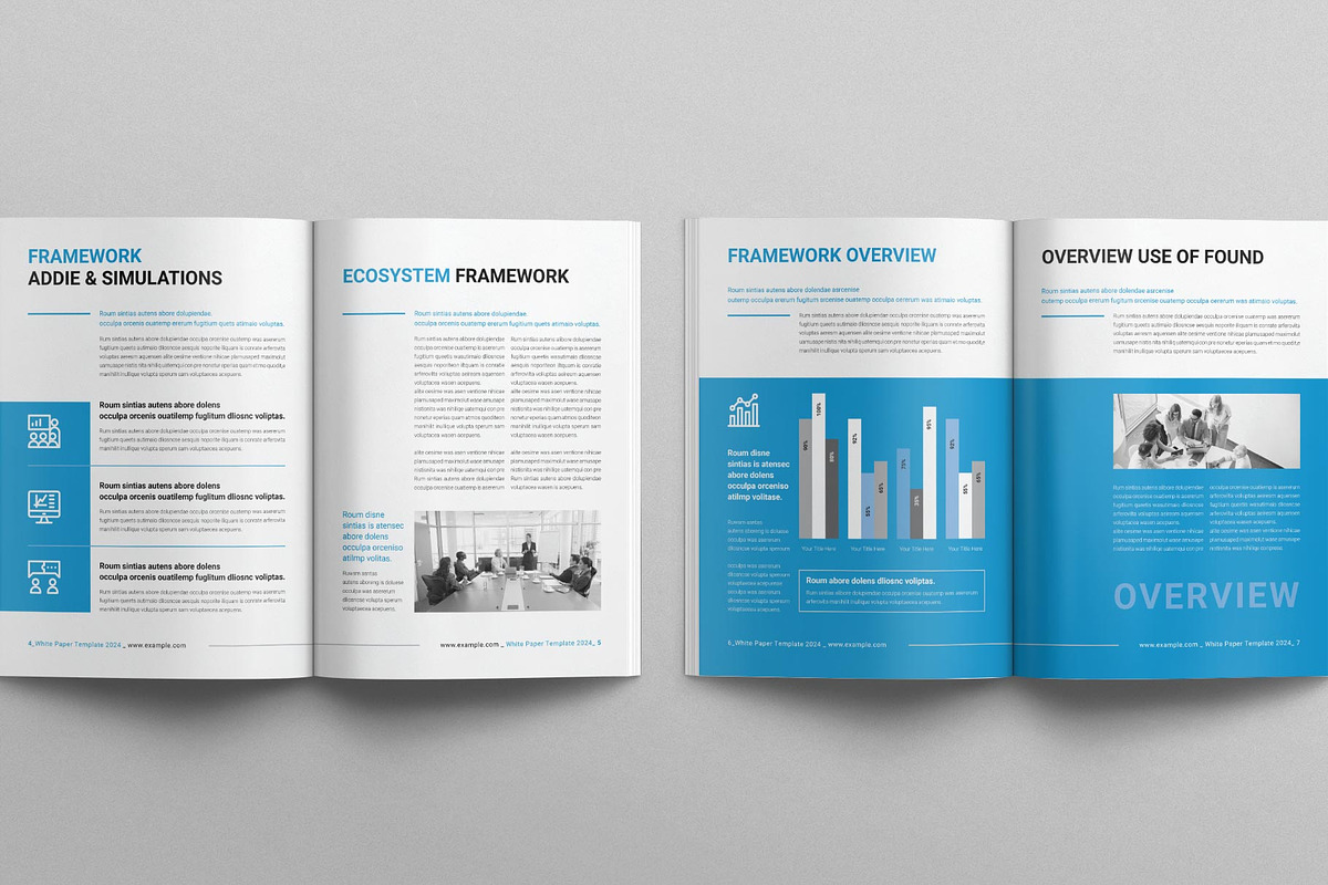White Paper Template, a Brochure Template by E-Type (Photo 3 of 9)
