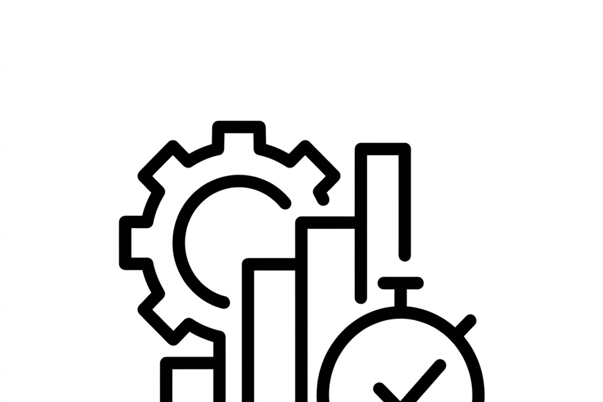 42 Business Analytics Icon Set, an Outline Icon by adenpinkstore (Photo 4 of 9)