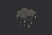 Shine. Sun, moon, stars and crystals, an Illustration by Chikovnaya (Thumbnail 9 of 13)