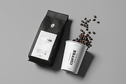 Coffe Mock-up, a Cups & Container Mockup by Yogurt86 (Thumbnail 2 of 8)
