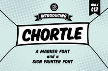 Chortle Sign Painter & Marker Font