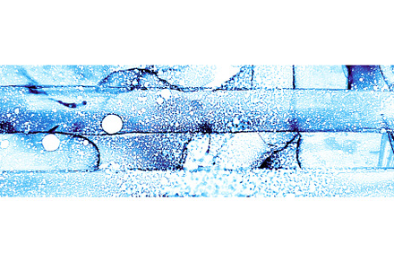 Blue Ink. Marine Isolated Textile, an Abstract Photo by Yummy art