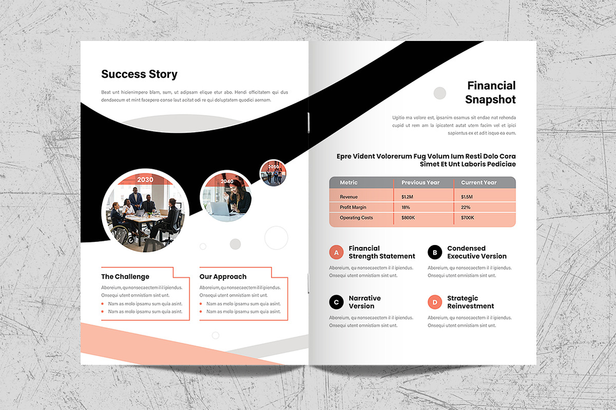 Booklet Brochure Template, a Brochure Template by White Graphic (Photo 9 of 11)