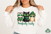 St Patrick Lucky Cats PNG Design, an Illustration by Craft Nest (Thumbnail 2 of 4)