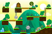 Grass Tile set, an Illustration by Mike Mac (Thumbnail 1 of 2)
