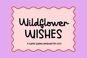 Wildflower Wishes | Quirky Font, a Font by theinkaffair (Thumbnail 1 of 7)
