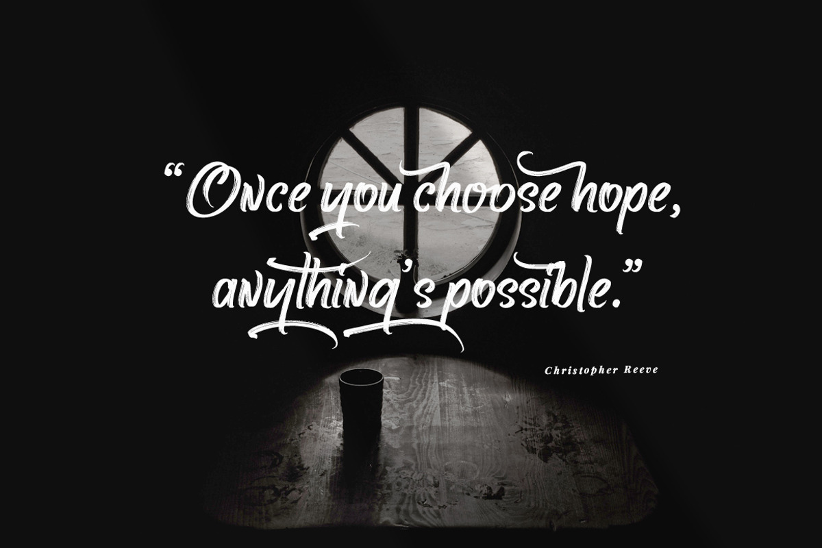 The Killer Way - Handwritten Font, a Script Font by FHFont (Photo 7 of 9)