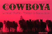 Cowboy Tuscan & Layered -3 fonts-, a Serif Font by deFharo (Thumbnail 4 of 7)