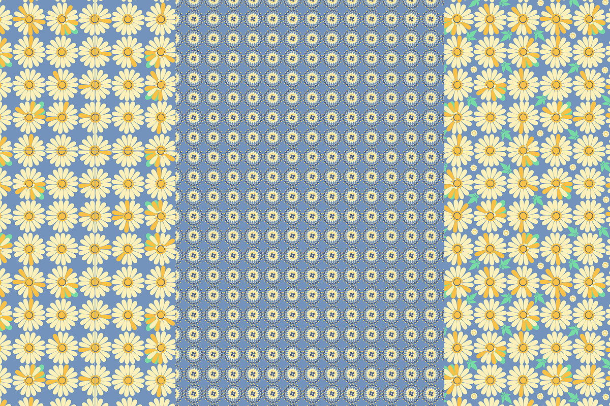 Seamless pattern - flowers & berries, a Pattern Graphic by BondarenkoNat (Photo 5 of 5)