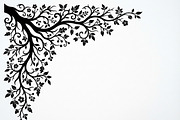 50 Tree Branch Corner Silhouette, a Decorative Illustration by Amazin_art (Thumbnail 6 of 27)