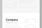 Creative Agency Website Wireframe, a Wireframe Template by CreativeShaper (Thumbnail 3 of 7)