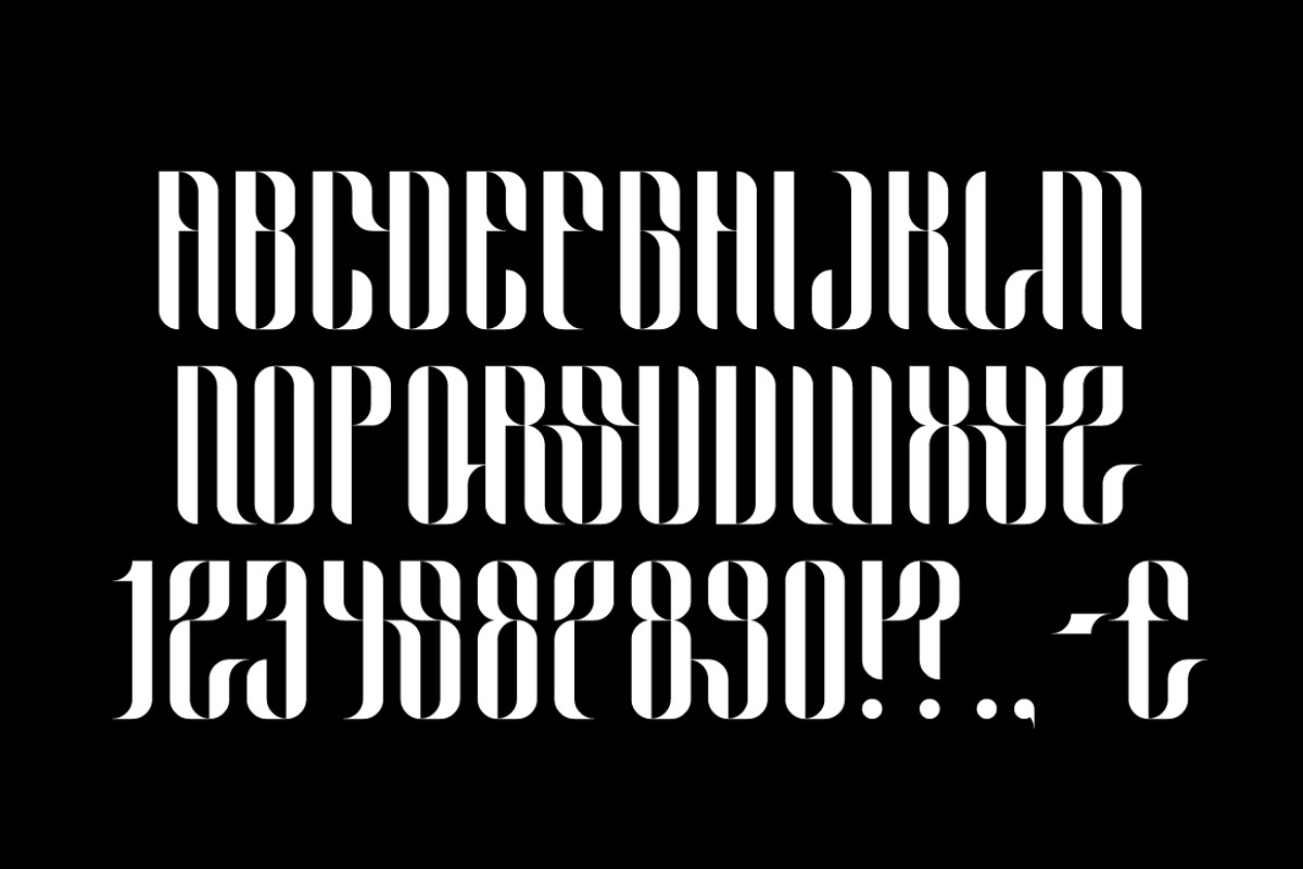 Telegram Typeface preview 3
