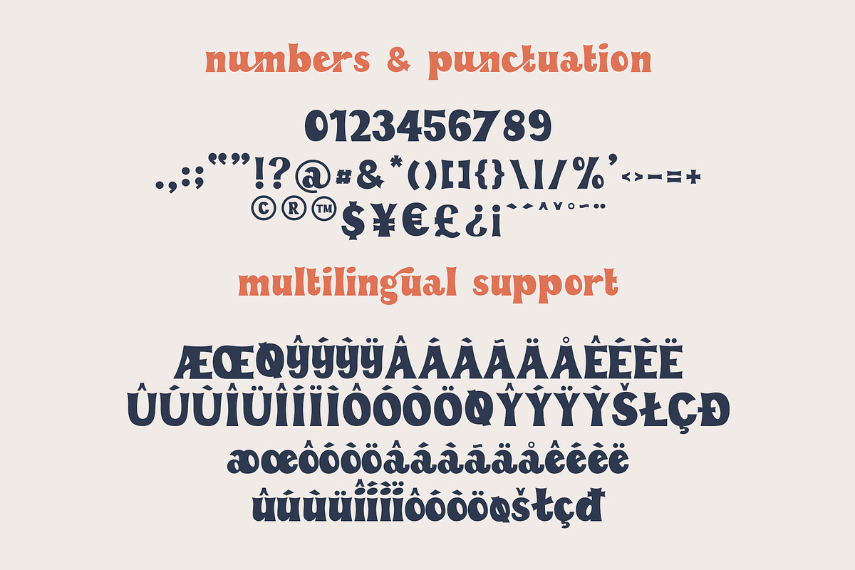 Retro Vibes | Vintage Bold Font, a Sans Serif Font by Anna Zakharchenko (Photo 18 of 21)