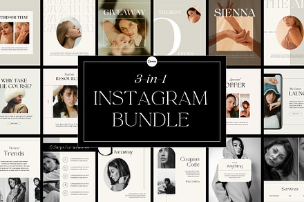 3-in-1 Instagram Bundle CANVA