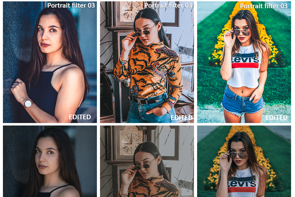 Portrait fashion Lightroom Presets preview 5