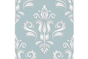 Seamless Vector Pattern With 3D, a Pattern Graphic by FineArtStudio
