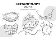 Rise and Shine vector Farm Clipart, an Animal Illustration by Eves_Aquadreams (Thumbnail 3 of 15)