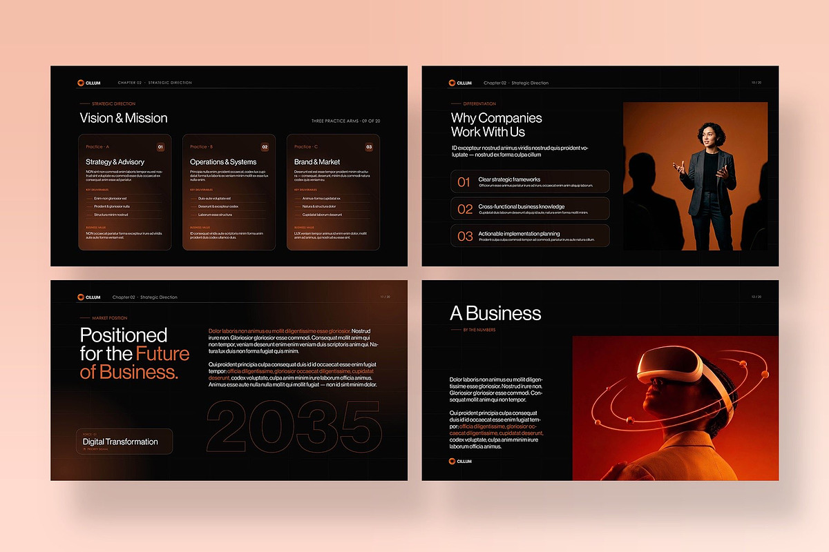 Business Presentation Template, a Presentation Template by BrandPacks (Photo 4 of 7)