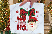 Christmas Crochet Santa Ho Ho Ho Png, an Illustration by Craft Nest (Thumbnail 2 of 5)
