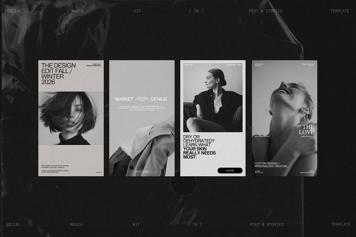 ELVO | Social Media Kit (II), a Social Media Template by Prapti Design (Photo 8 of 10)