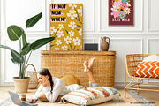 Just Blooms-Autumn Poster & Pattern, an Object Graphic by Essentially Nomadic (Thumbnail 7 of 14)