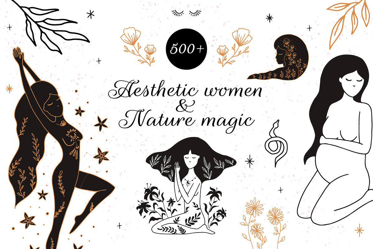 Aesthetic women & Nature magic, a Person Illustration by roskque (Photo 1 of 11)