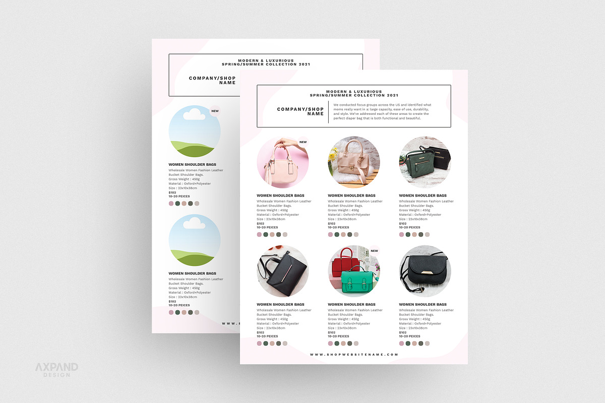 Line sheet template canva/photoshop, a Templates & Theme by Axpand (Photo 4 of 10)