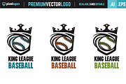 Baseball League Logo, a Branding & Logo Template by pixelogan (Thumbnail 3 of 4)