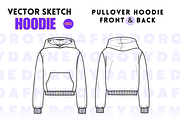 Pullover Hoodie, an Apparel Mockup by Doroty Dafne Designs (Thumbnail 2 of 7)