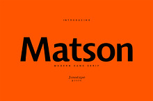 Matson Sans Serif