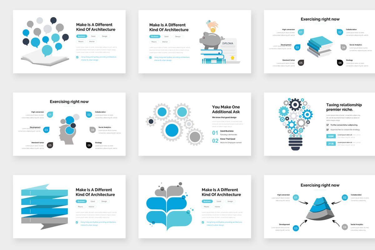Rexio Creative Powerpoint Template, a Presentation Template by One Percent Studio (Photo 14 of 19)