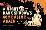 Halloween Screams - Halloween Font, a Handwritten Font by Umitype (Thumbnail 2 of 8)