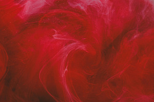 Ink blend haze water red cloud red smoke splash