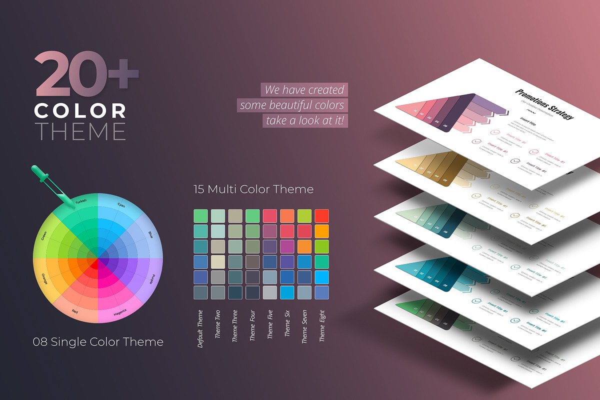 Digital Marketing Plan PowerPoint, a Presentation Template by White Graphic (Photo 3 of 9)